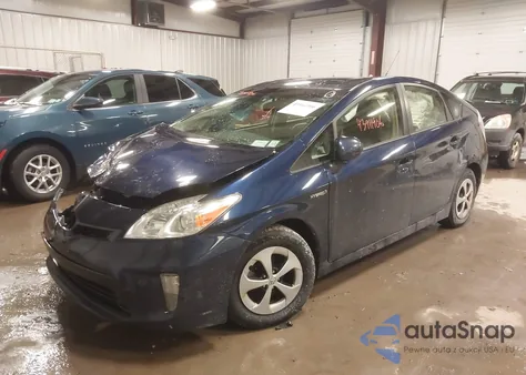 2015 Toyota Prius Three из США, поврежденный, VIN JTDKN3DU7F1902527